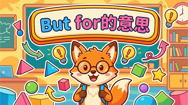 【假設語氣表達】But for 的意思是什麼？為什麼可以用 Without 替換？