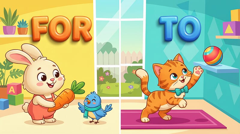 【徹底解說】介系詞 for 和 to 的差異 【徹底解說】介系詞 for 和 to 的差異