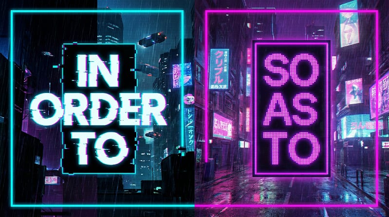 比較「為了~」的兩種用法:in order to 和 so as to 的差異 比較「為了~」的兩種用法:in order to 和 so as to 的差異