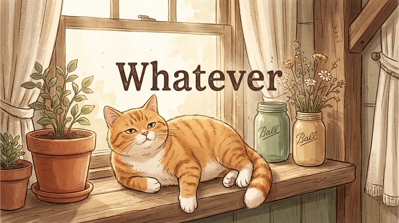 whatever 的用法是什麼?用例句介紹 4 個意思! whatever 的用法是什麼?用例句介紹 4 個意思!