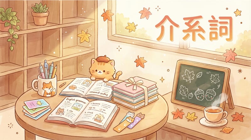 英文基本介系詞的記法！清楚解說意思和用法