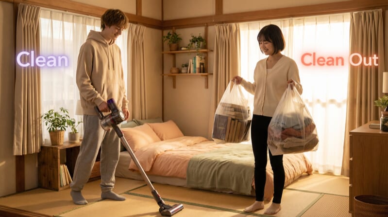 「Clean」和「Clean up」有什麼不同?一起學習「Clean out」的用法吧! 「Clean」和「Clean up」有什麼不同?一起學習「Clean out」的用法吧!