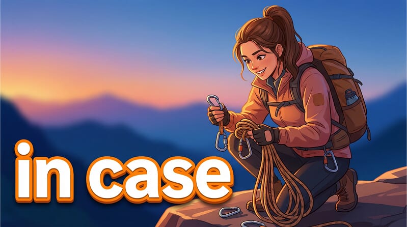 「in case」的用法與實用短語介紹！
