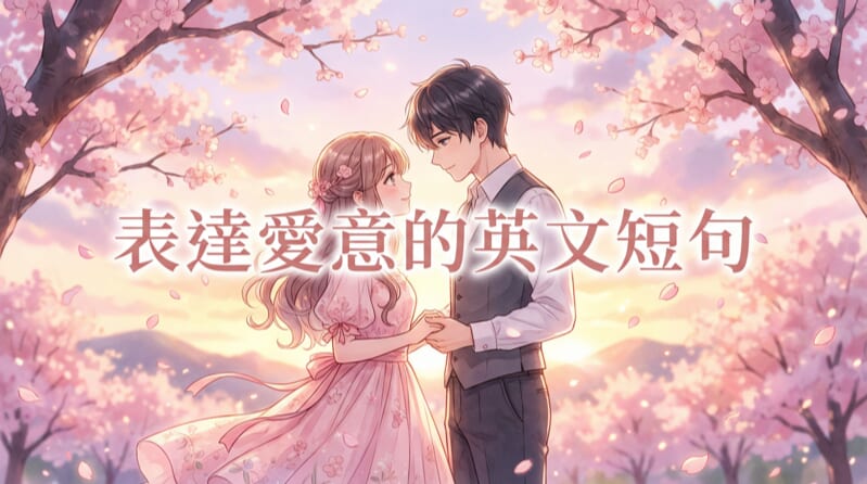 【34個表達愛意的英文】想對喜歡的人說的甜蜜英文短句＆海外戀愛文化介紹
