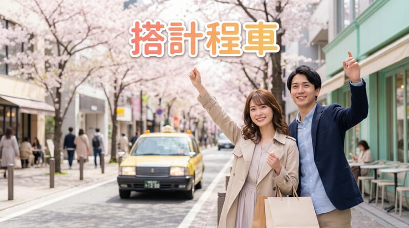 搭乘計程車的實用會話