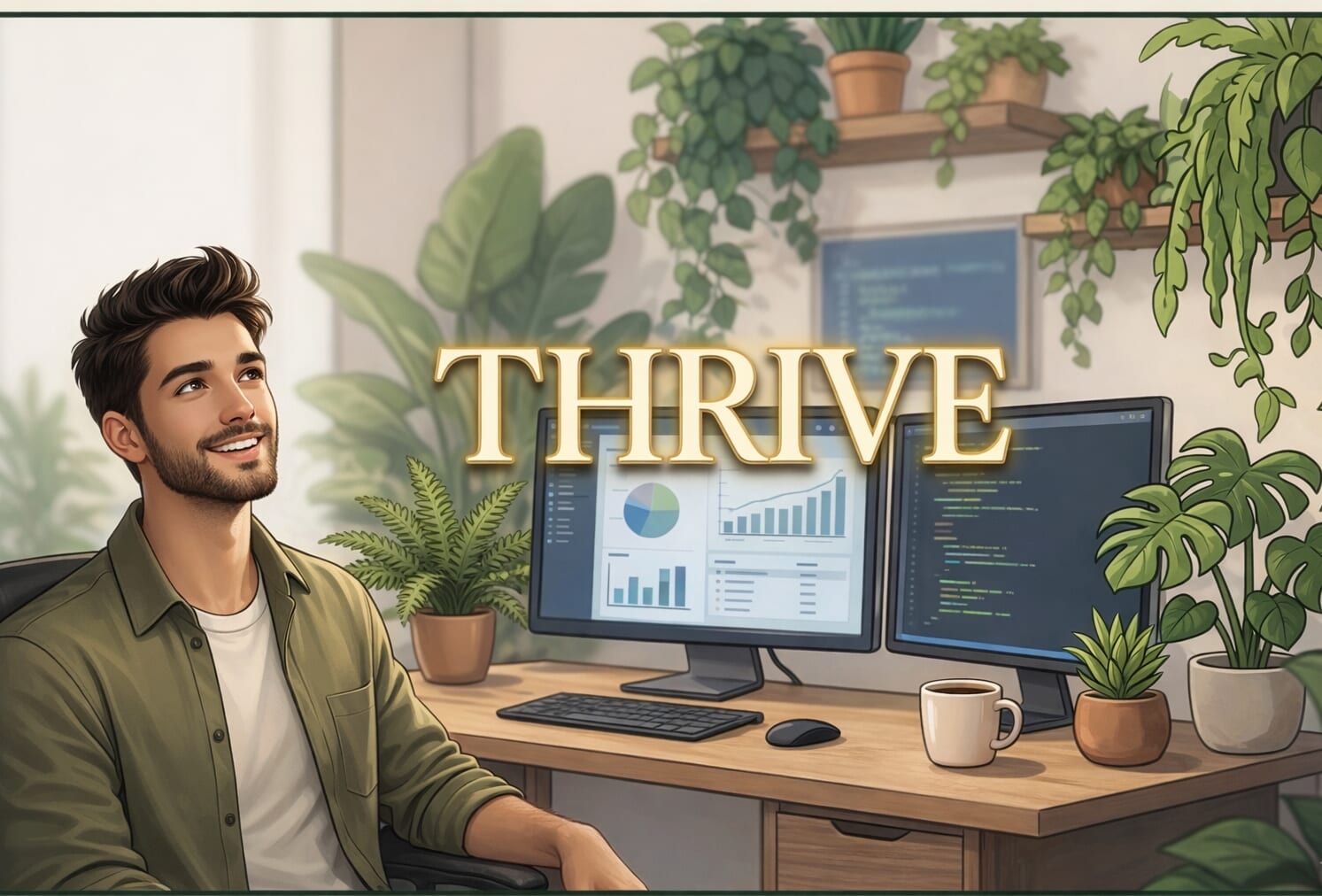 thrive 是什麼意思？英文用法、例句與相似表達