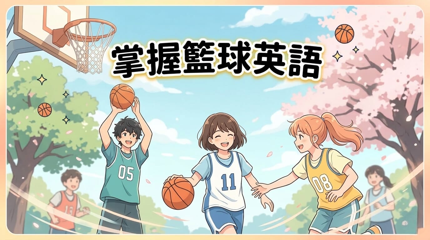 籃球英文怎麼說？從基本詞彙到比賽現場用語一次整理