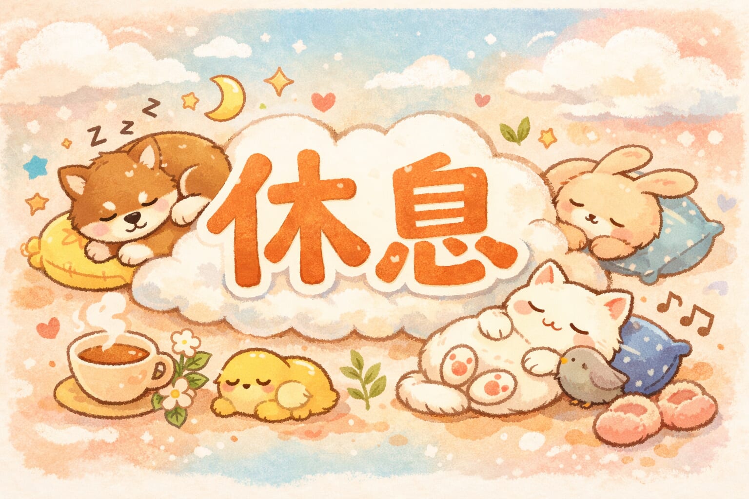 「休息」英文怎麼說？break、rest 的用法與實用短句整理