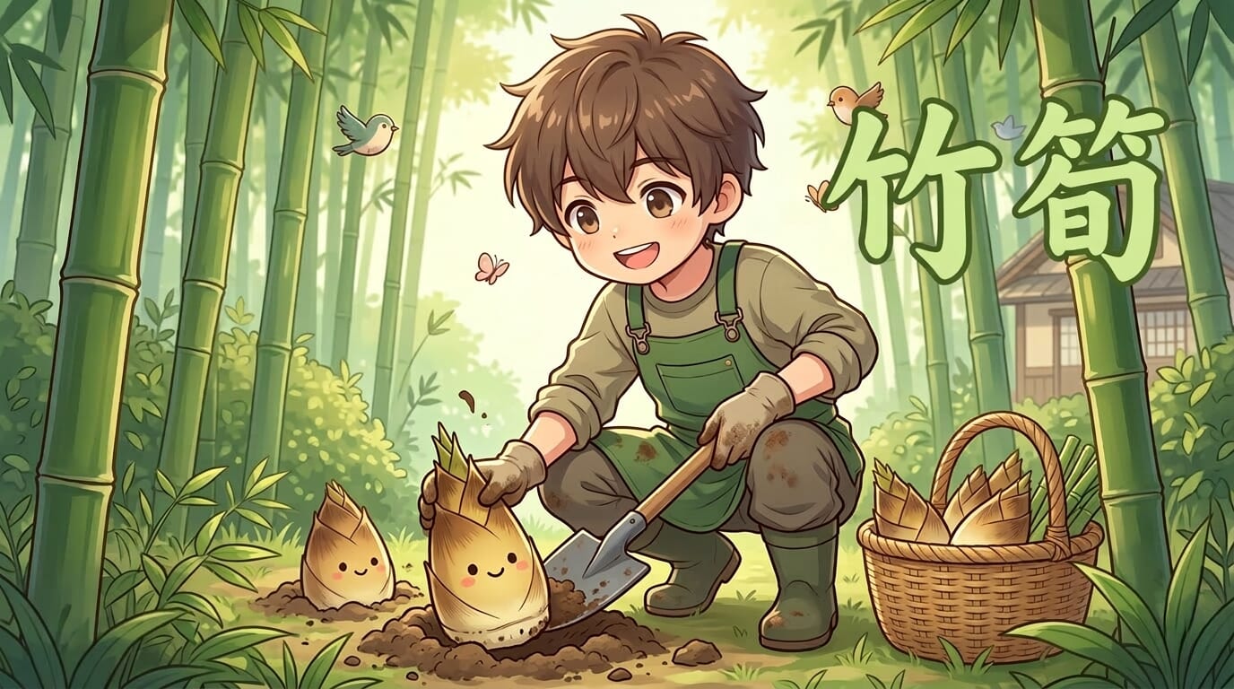 「竹筍」的英文怎麼說？bamboo shoot 用法、例句與料理英文整理