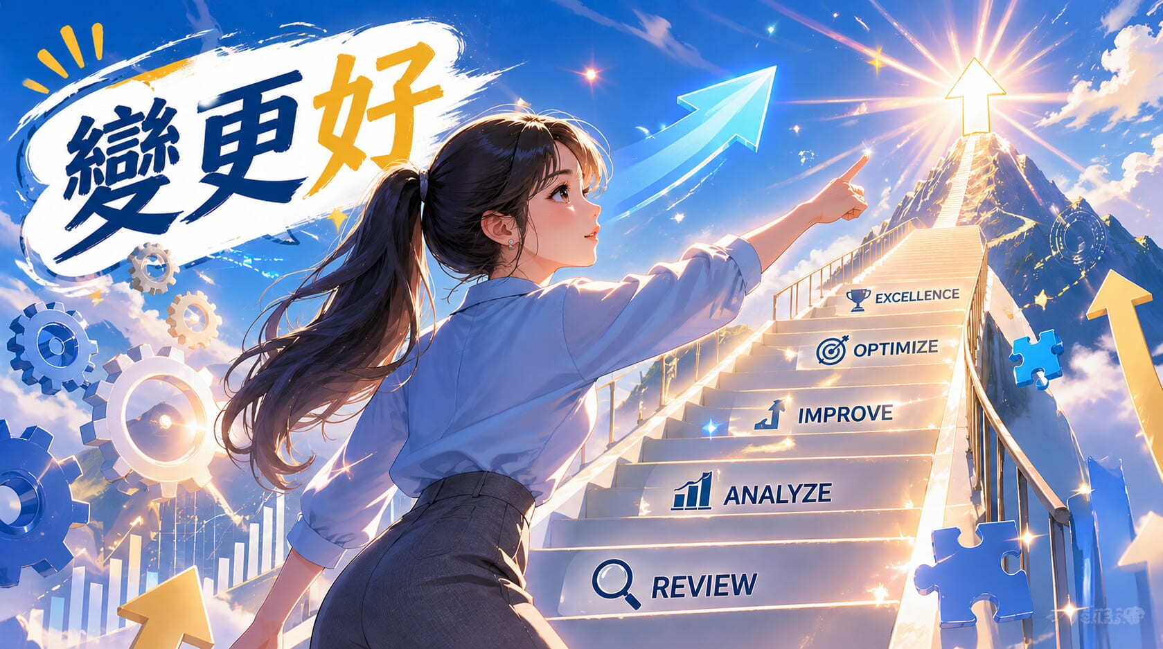 別再誤用 brush up！「變更好」其實有這些英文說法