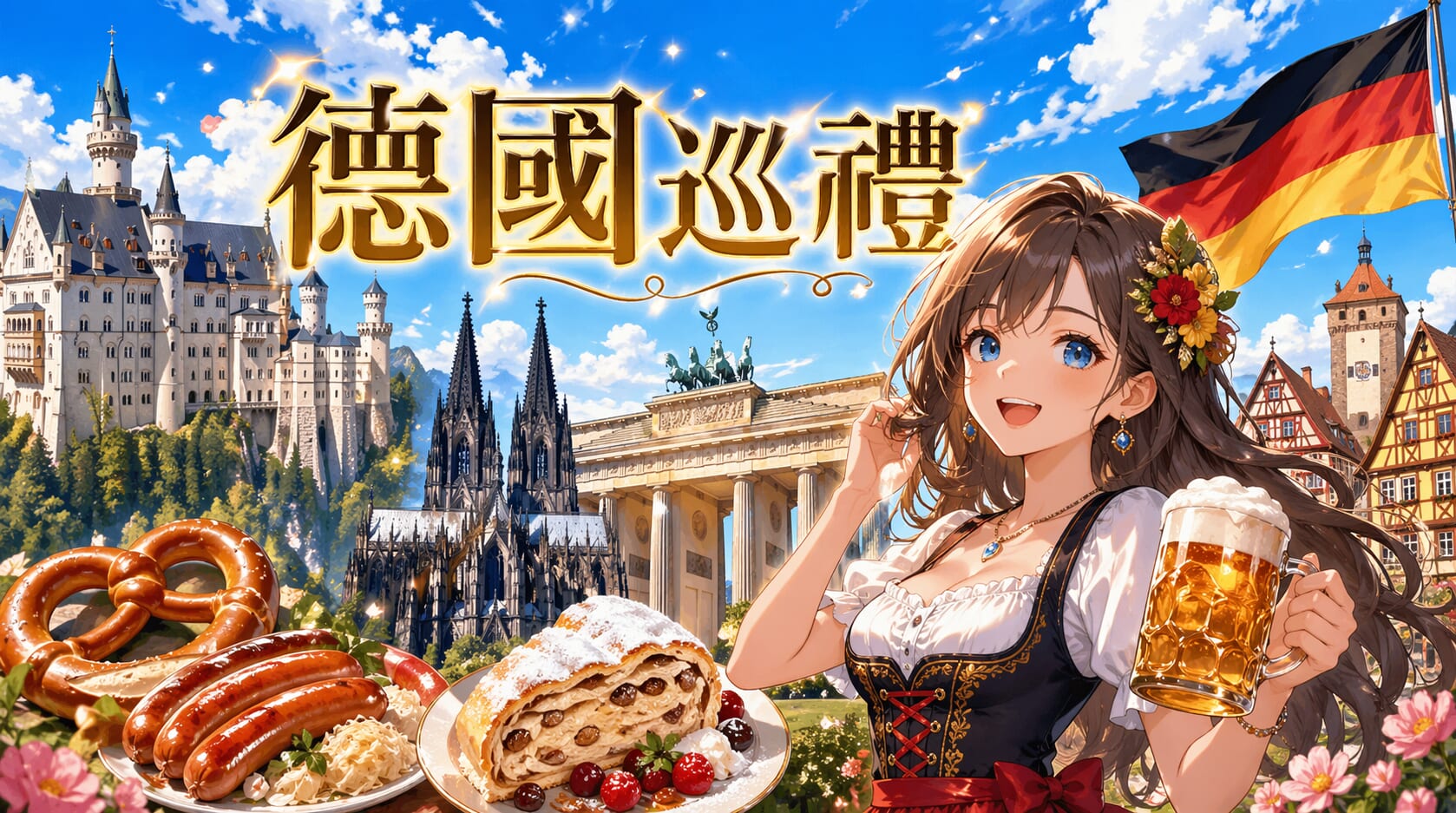 德國巡禮｜8 大必訪亮點：城市、景點與美食全攻略