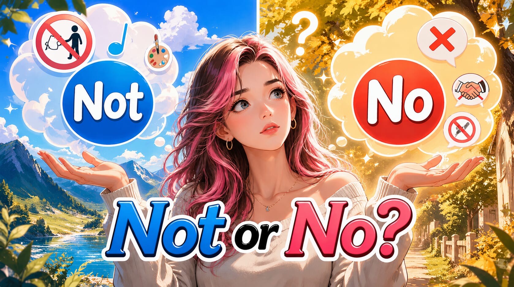 英文否定詞怎麼用？從「not」到「never」的重點整理