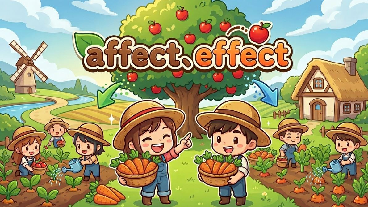 affect 與 effect 有什麼不同？差別與用法完整解析