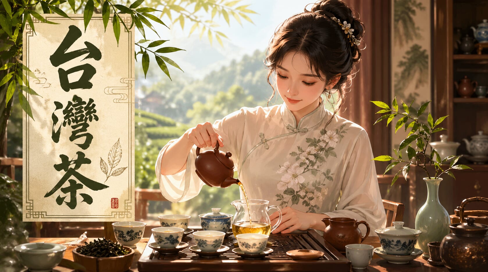 你能用英文介紹台灣茶嗎？與外賓一同品味台灣茶文化之美