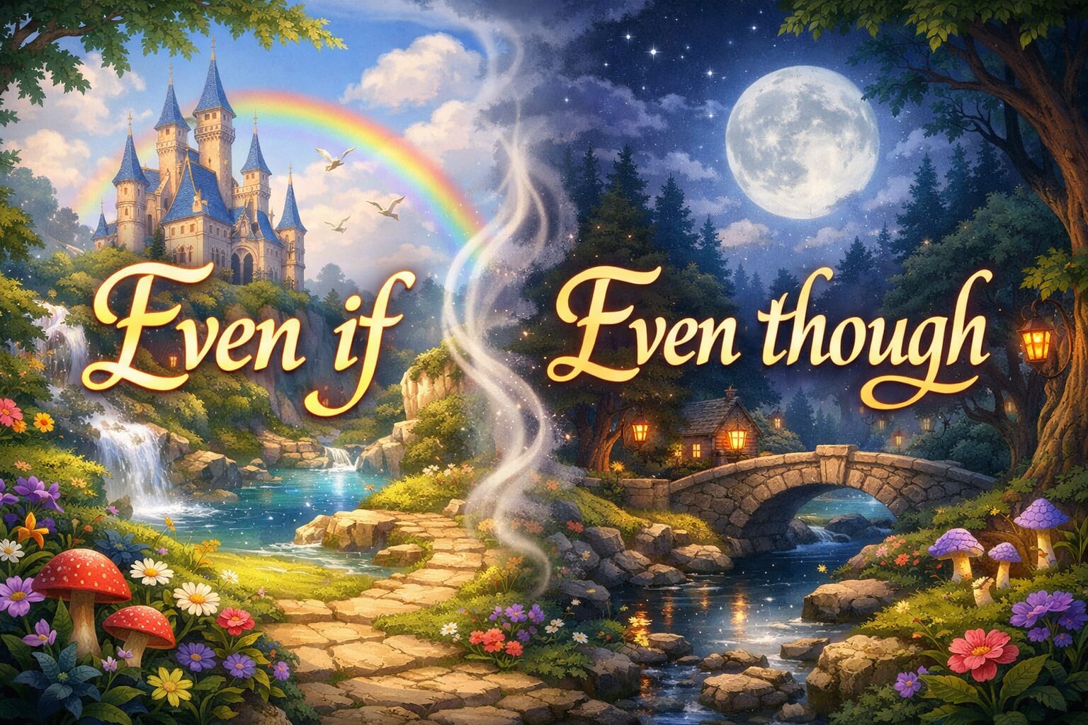 even if 和 even though 有什麼不同?用法整理與假設、事實的區分 even if 和 even though 有什麼不同?用法整理與假設、事實的區分