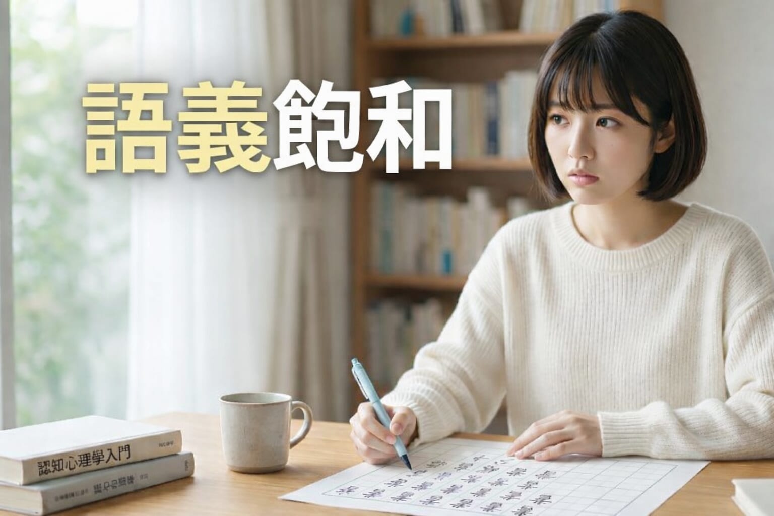 語義飽和(semantic satiation)是什麼?字為什麼會看久不認得? 語義飽和(semantic satiation)是什麼?字為什麼會看久不認得?