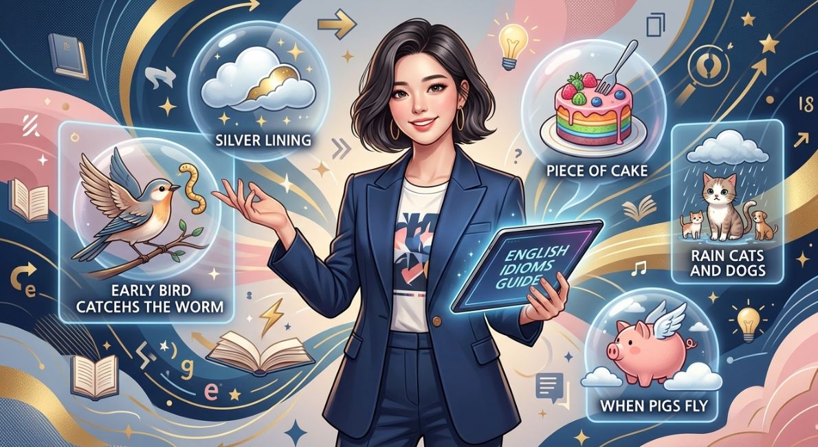 英文慣用語（idioms）是什麼？常見例句、用法與記憶技巧整理