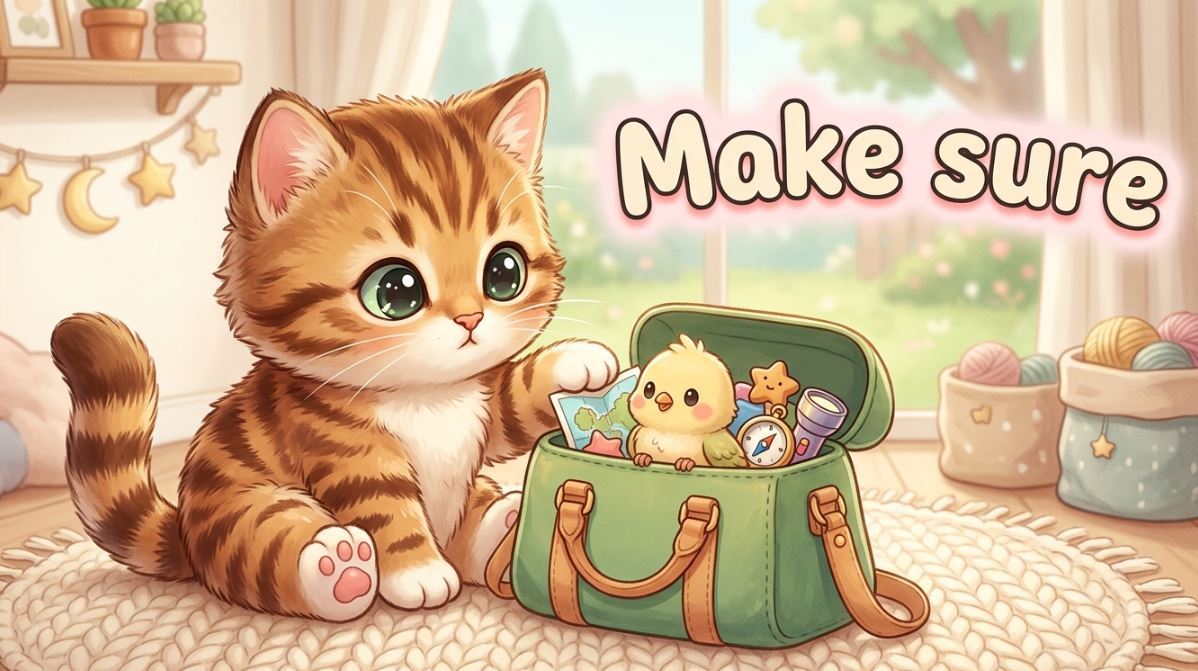 make sure 不只是「確認」：從用法到相近表達完整介紹