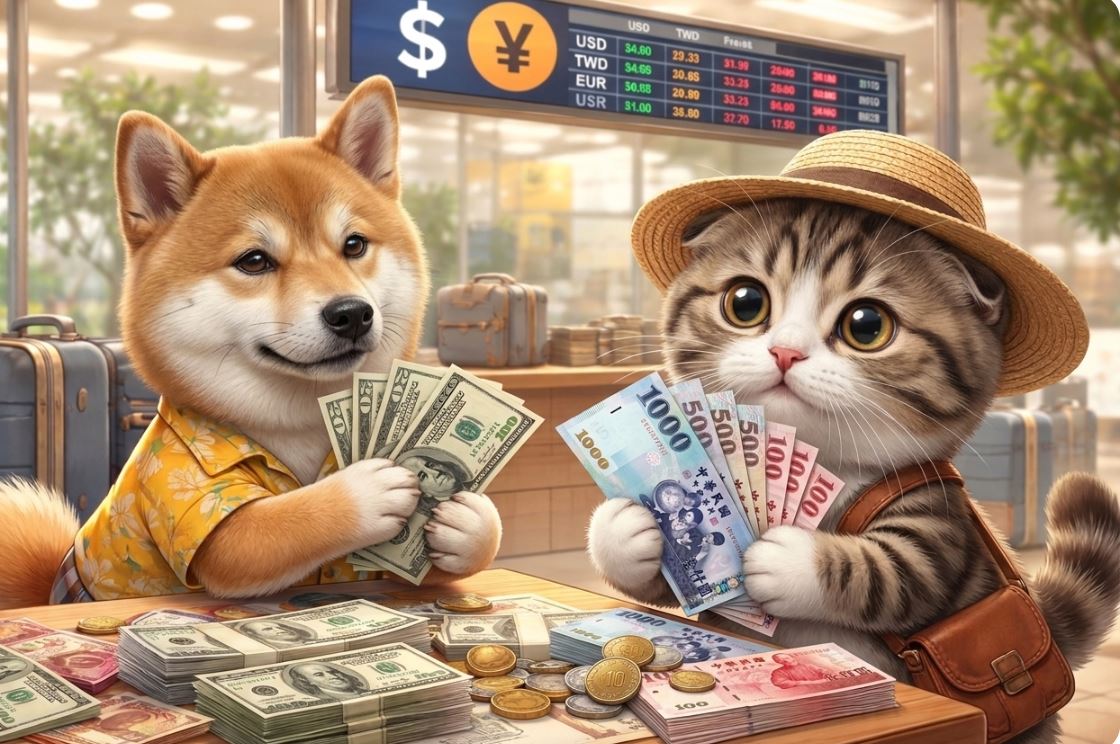 出國換匯英文怎麼說?台幣升值與貶值哪個比較划算 出國換匯英文怎麼說?台幣升值與貶值哪個比較划算