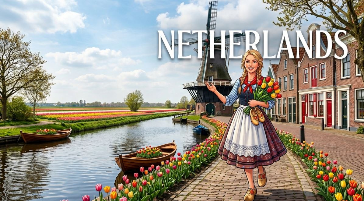 荷蘭的英文不是 Holland？正確說法是 the Netherlands