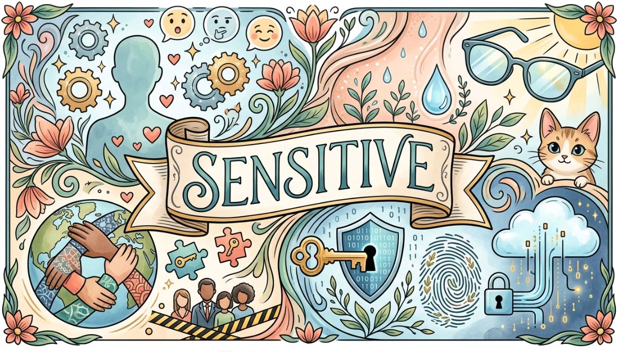 「sensitive」是什麼意思？用法解析與使用情境整理