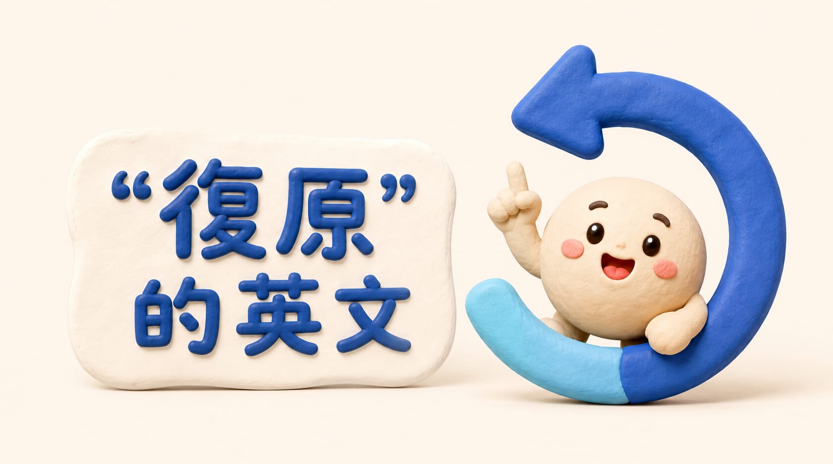 「復原」英文怎麼說？restore、reset、undo 等實用說法整理
