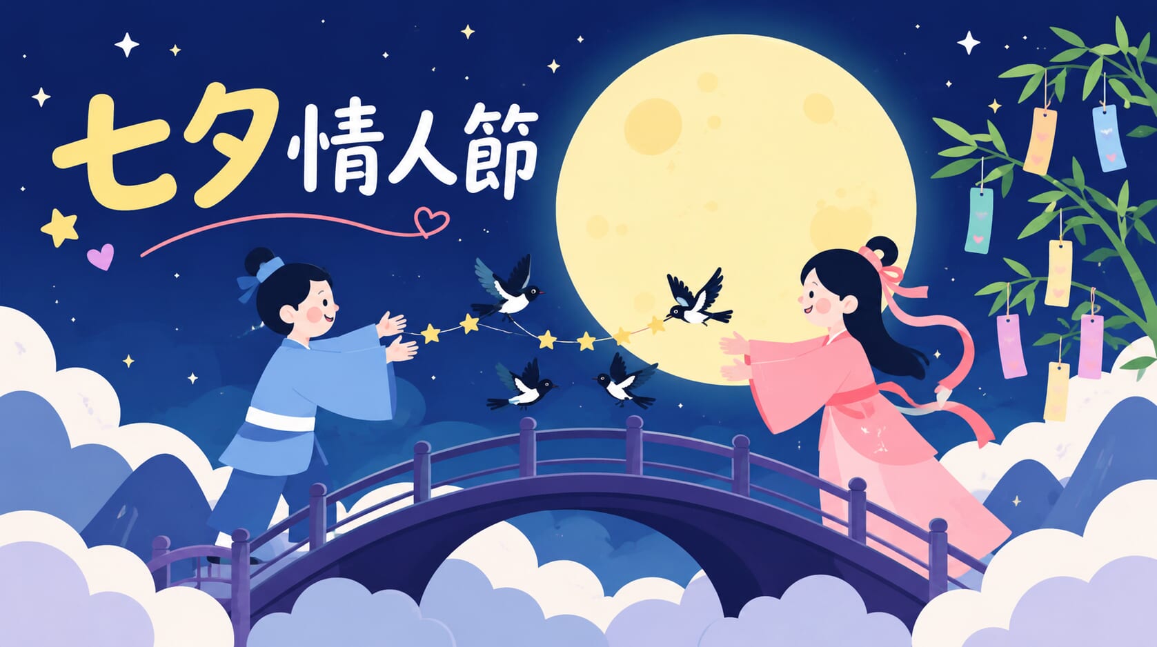 七夕英文怎麼說？從牛郎織女到七夕情人節習俗解析