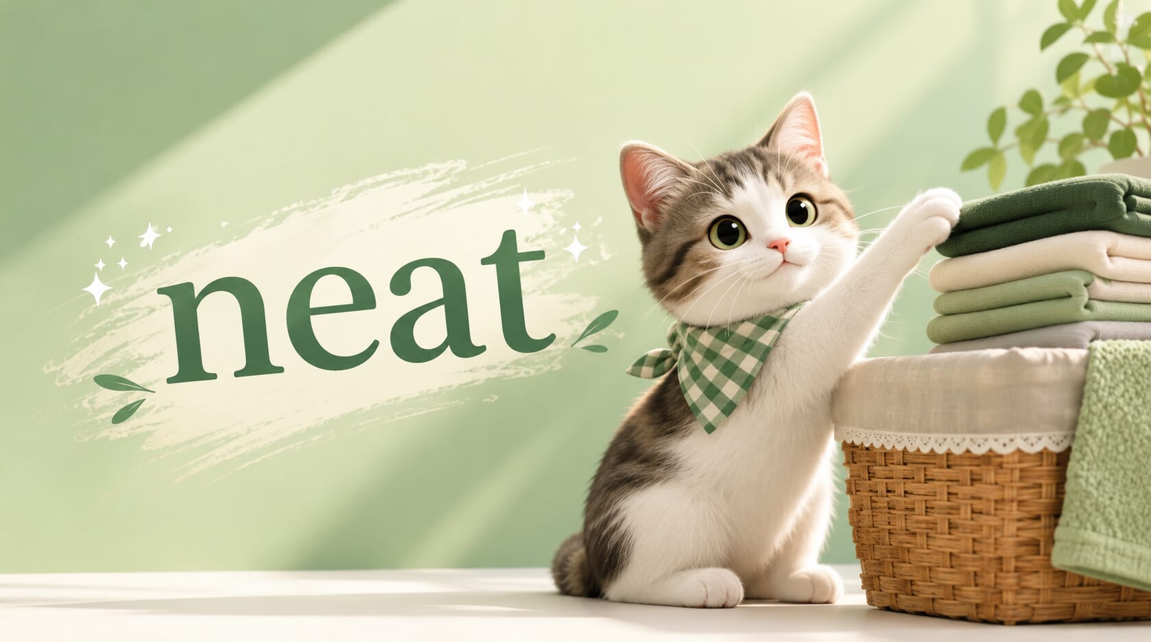 別再把 neat 寫成 NEET！學會 neat 的正確意思與用法