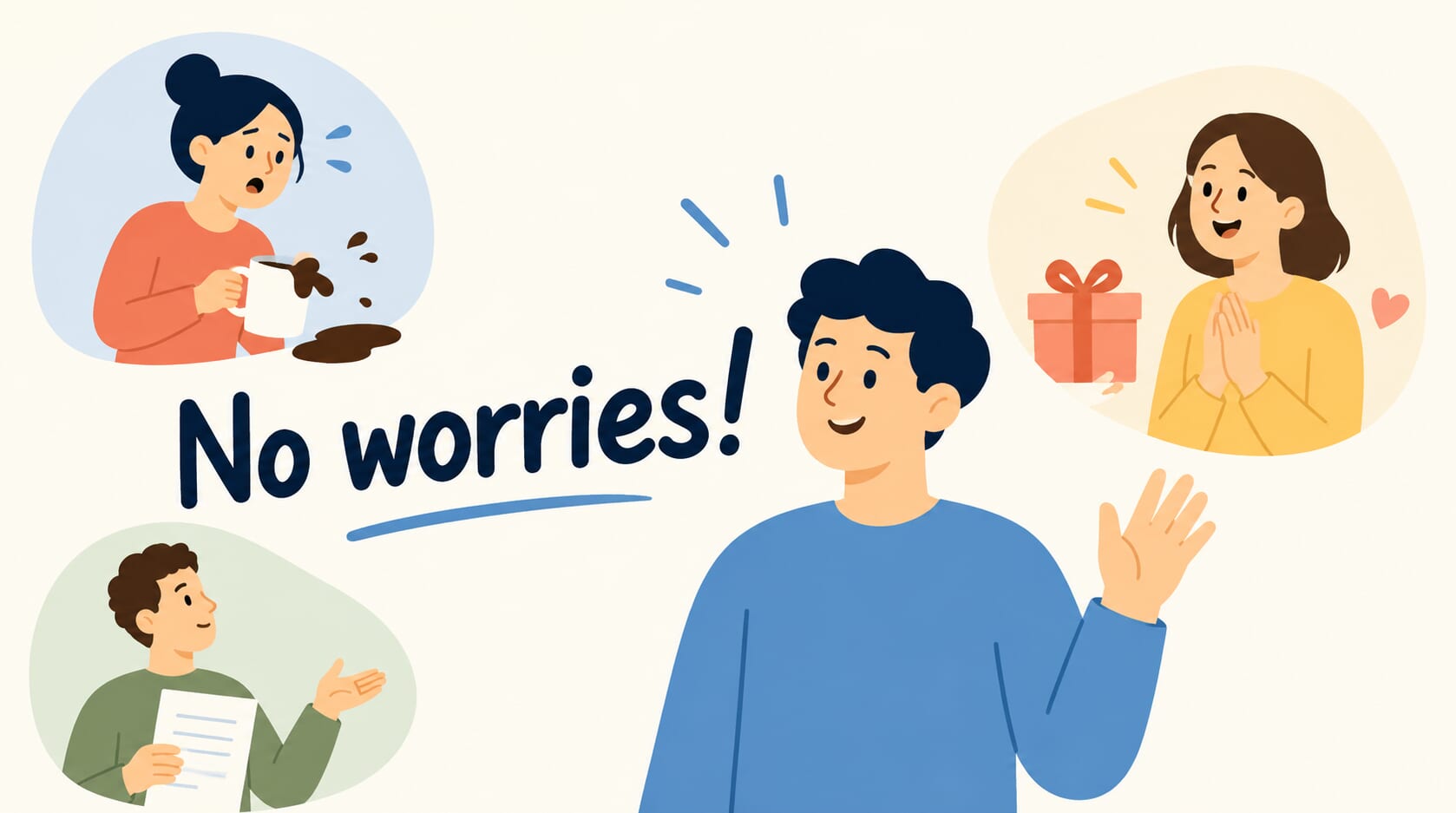 不只是「不客氣」!萬用口頭禪 No worries 的真正用法 不只是「不客氣」!萬用口頭禪 No worries 的真正用法