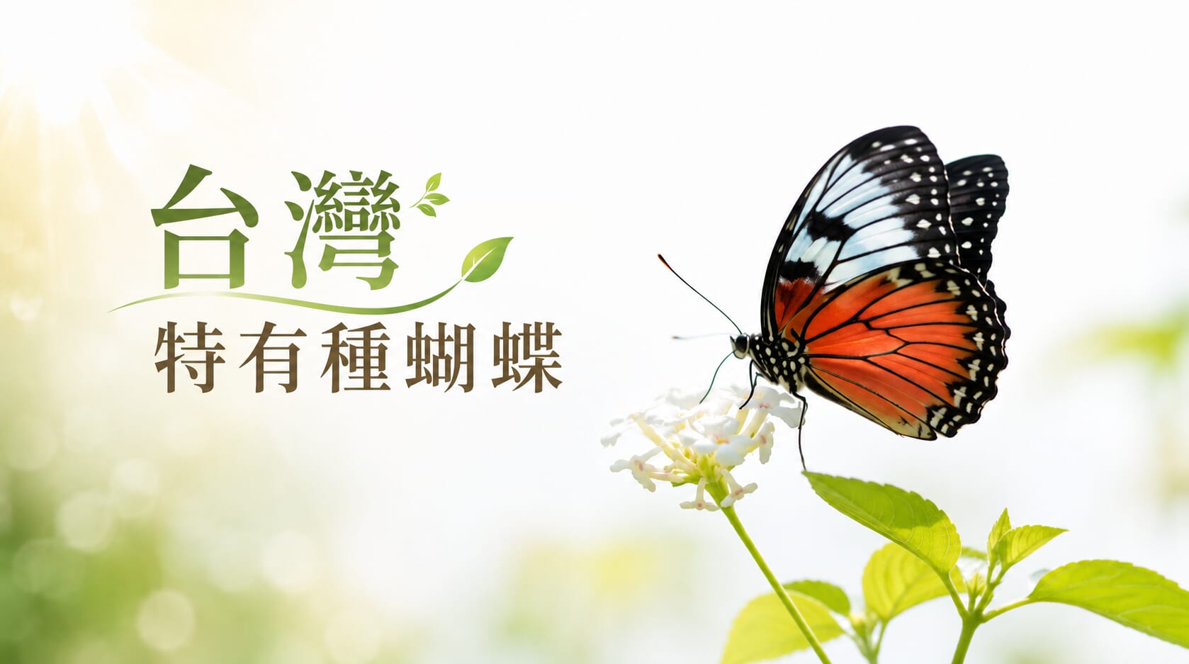 別只會說 Taiwan Butterfly！台灣特有種蝴蝶的英文怎麼說？