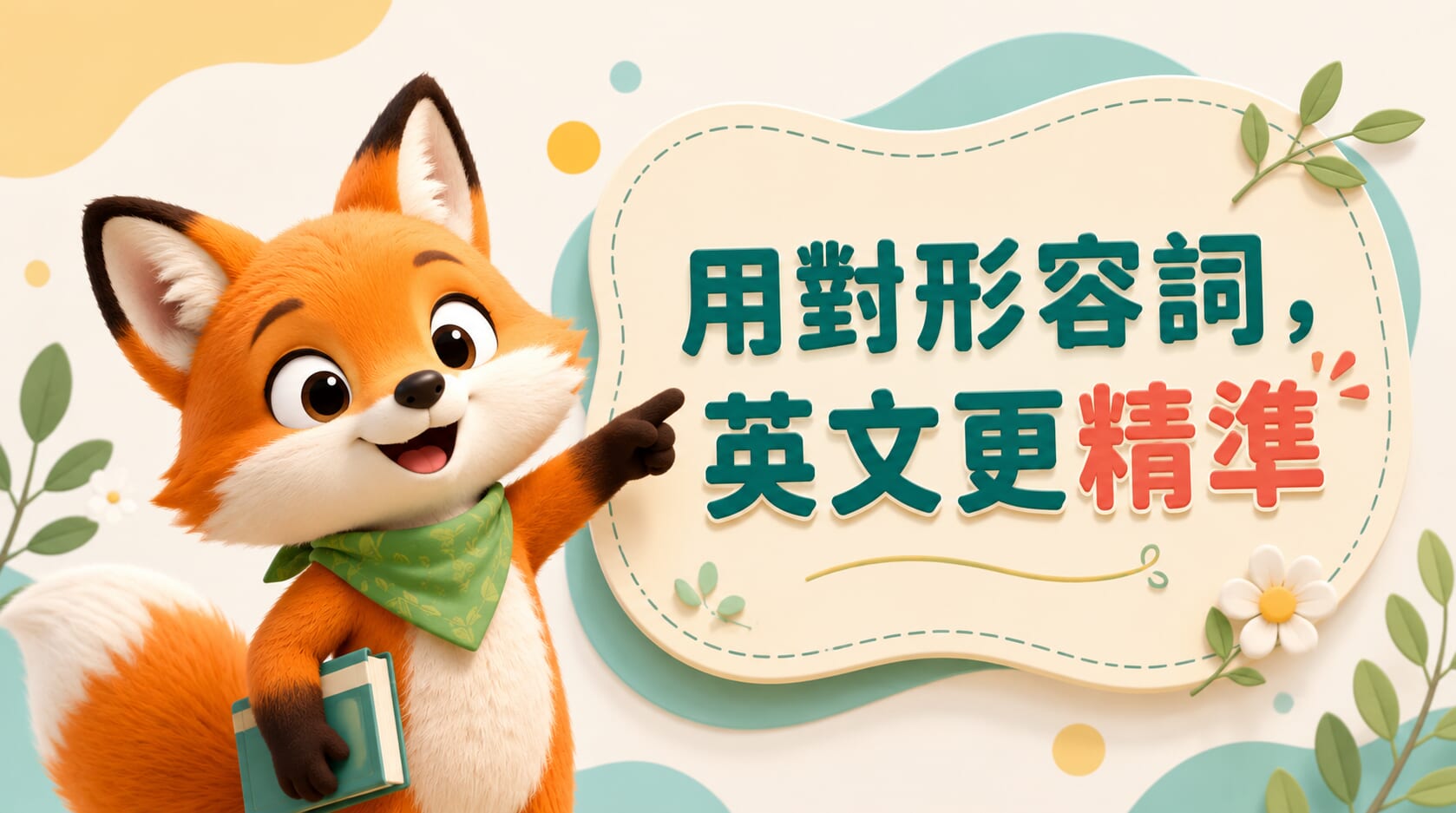 用對形容詞,英文更精準!形容詞用法與常見詞彙整理 用對形容詞,英文更精準!形容詞用法與常見詞彙整理