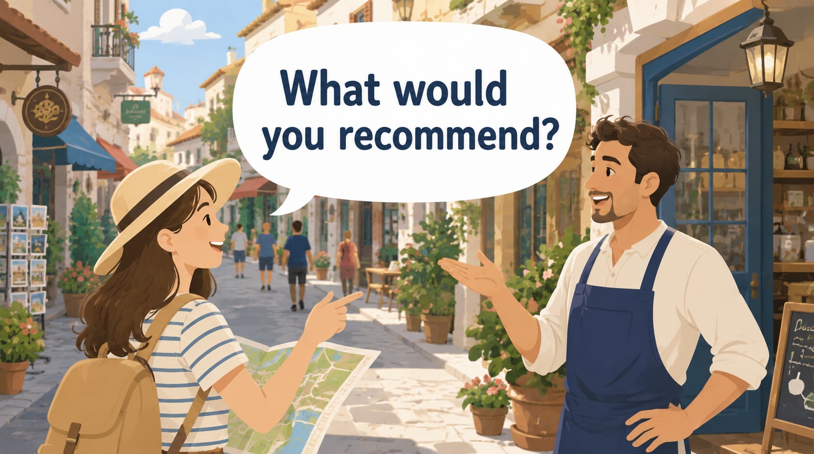 問路、點餐一次搞定！詢問推薦與給建議的實用英語句型