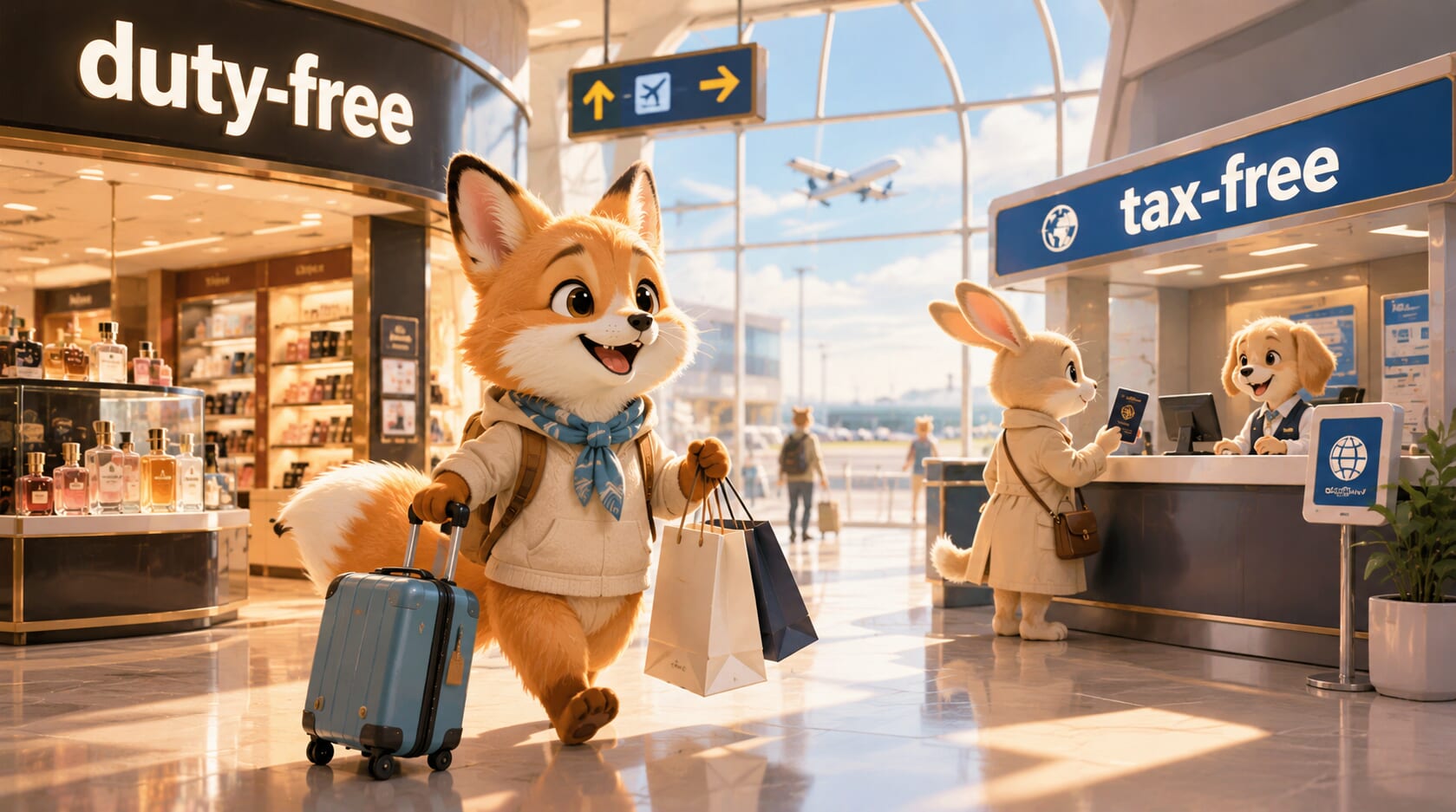 duty-free 與 tax-free 差在哪？出國免稅、退稅英文一次搞懂