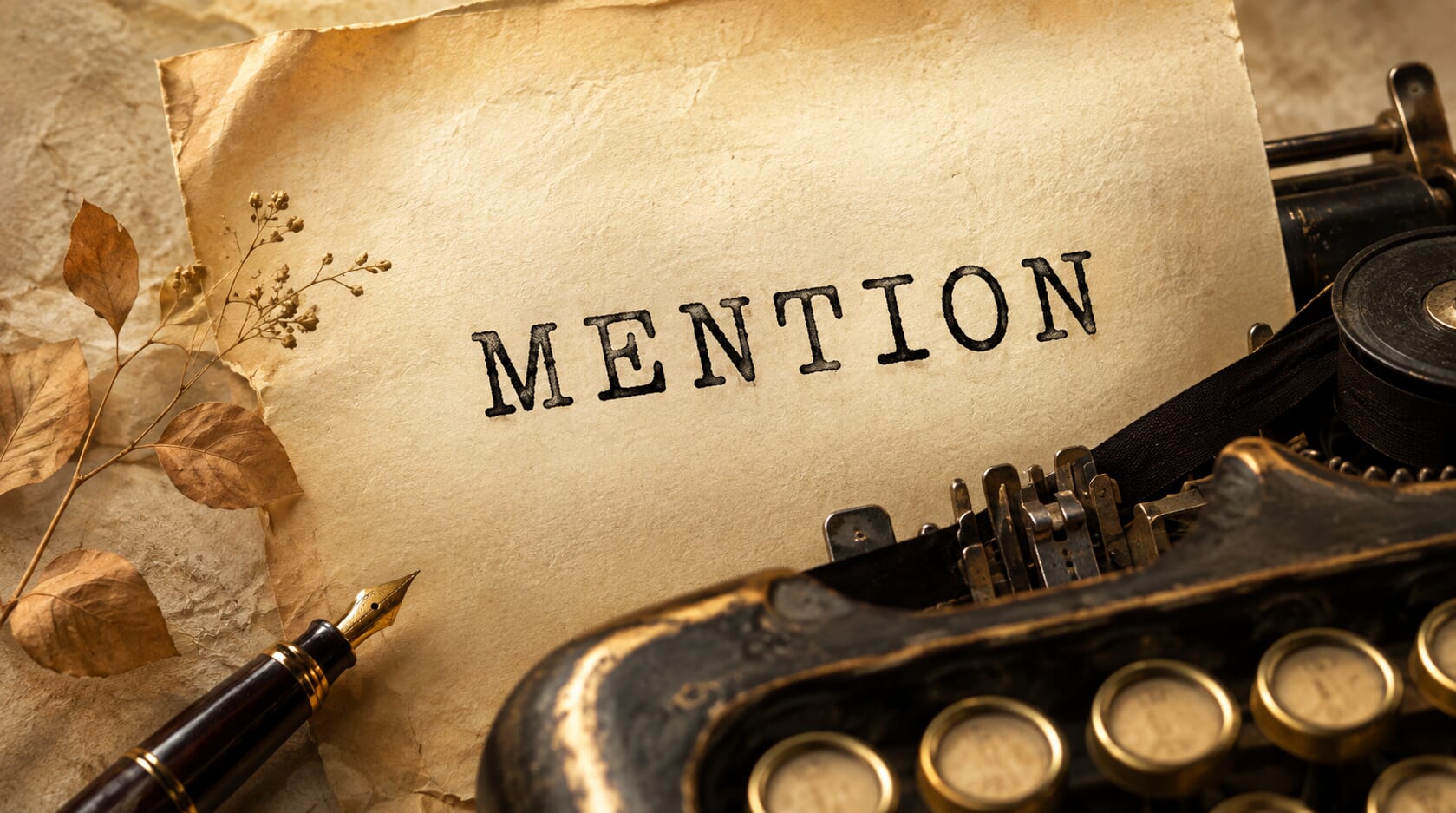 「Mention」用法與衍生片語,英文表達更精準 「Mention」用法與衍生片語,英文表達更精準