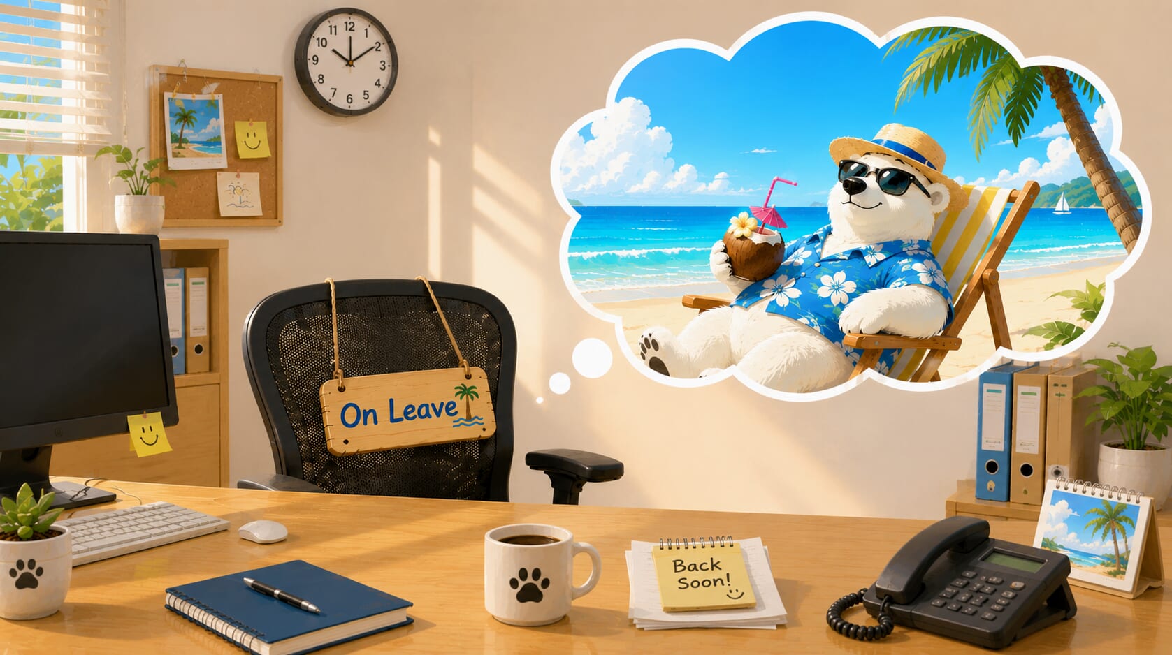 假期英文完整整理：vacation、leave、day off 差異與請假問候