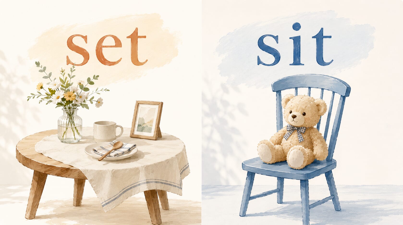 別再搞混 set 和 sit!3 分鐘看懂用法、發音與文法差異 別再搞混 set 和 sit!3 分鐘看懂用法、發音與文法差異