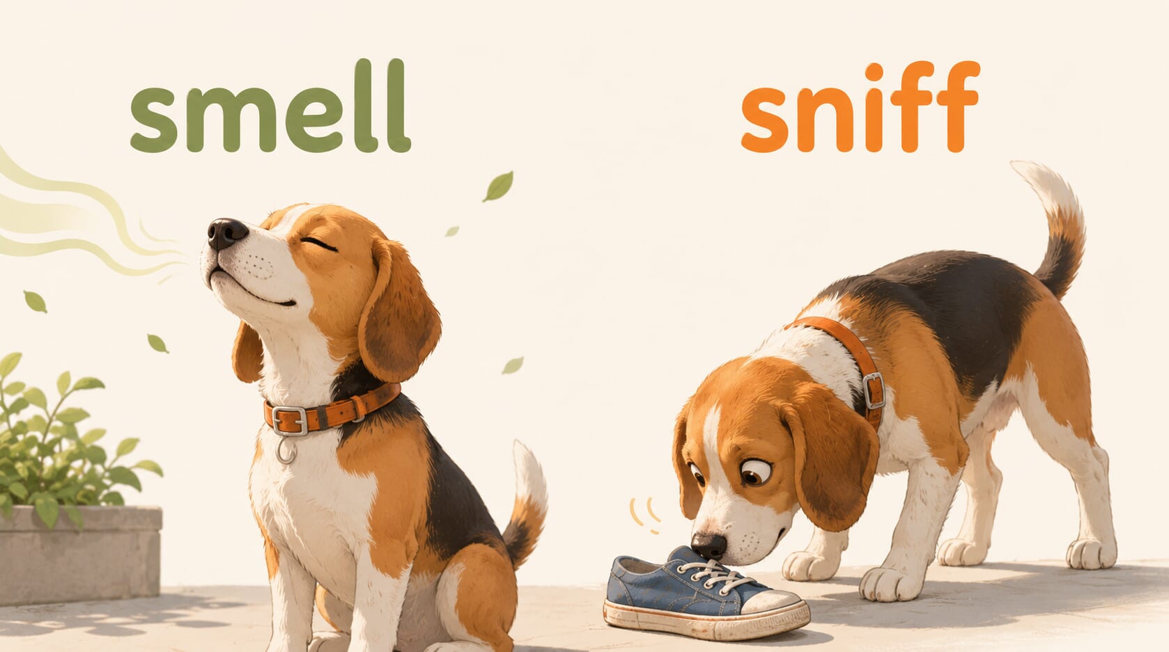 smell 跟 sniff 怎麼分?掌握「聞」的不同英文用法 smell 跟 sniff 怎麼分?掌握「聞」的不同英文用法