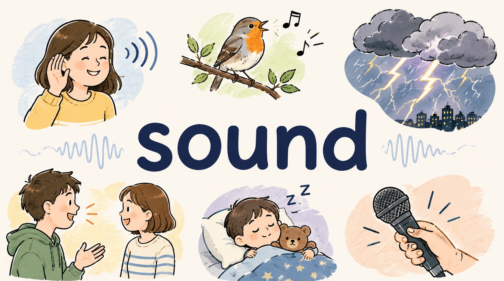 sound 不只表示「聲音」！一次掌握6 大常見用法