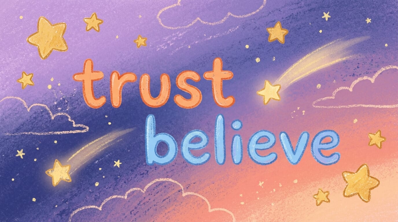 相信「話」還是「人」？ Trust 與 Believe 的細微差異