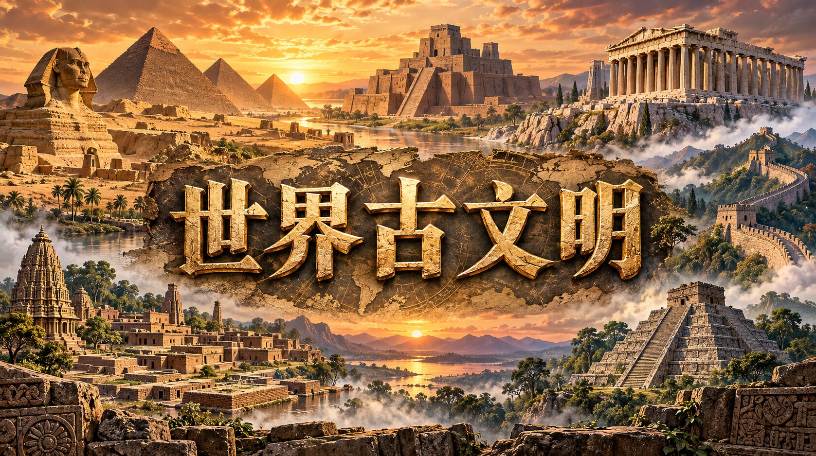 世界七大古文明!歷史與實用英語 世界七大古文明!歷史與實用英語